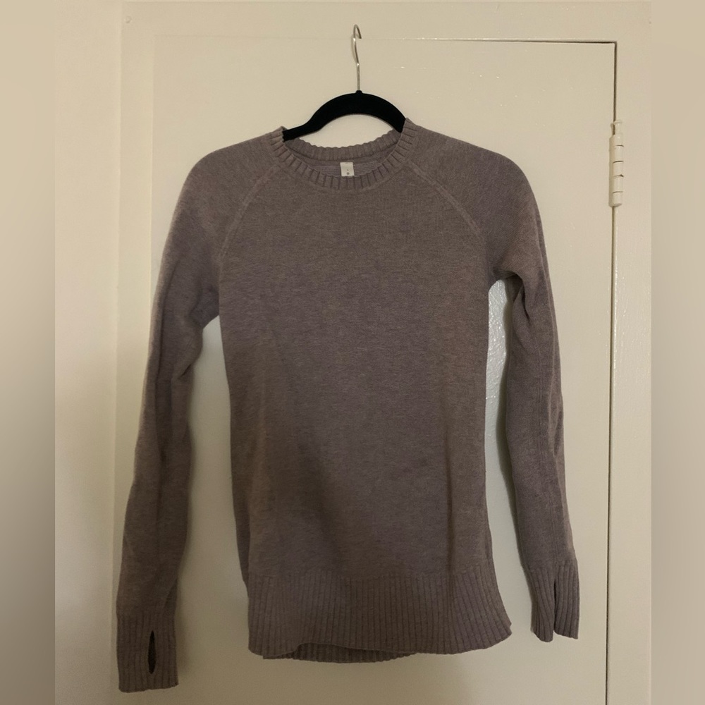 Lululemon High Quality Sweater Lavendar - Size Small